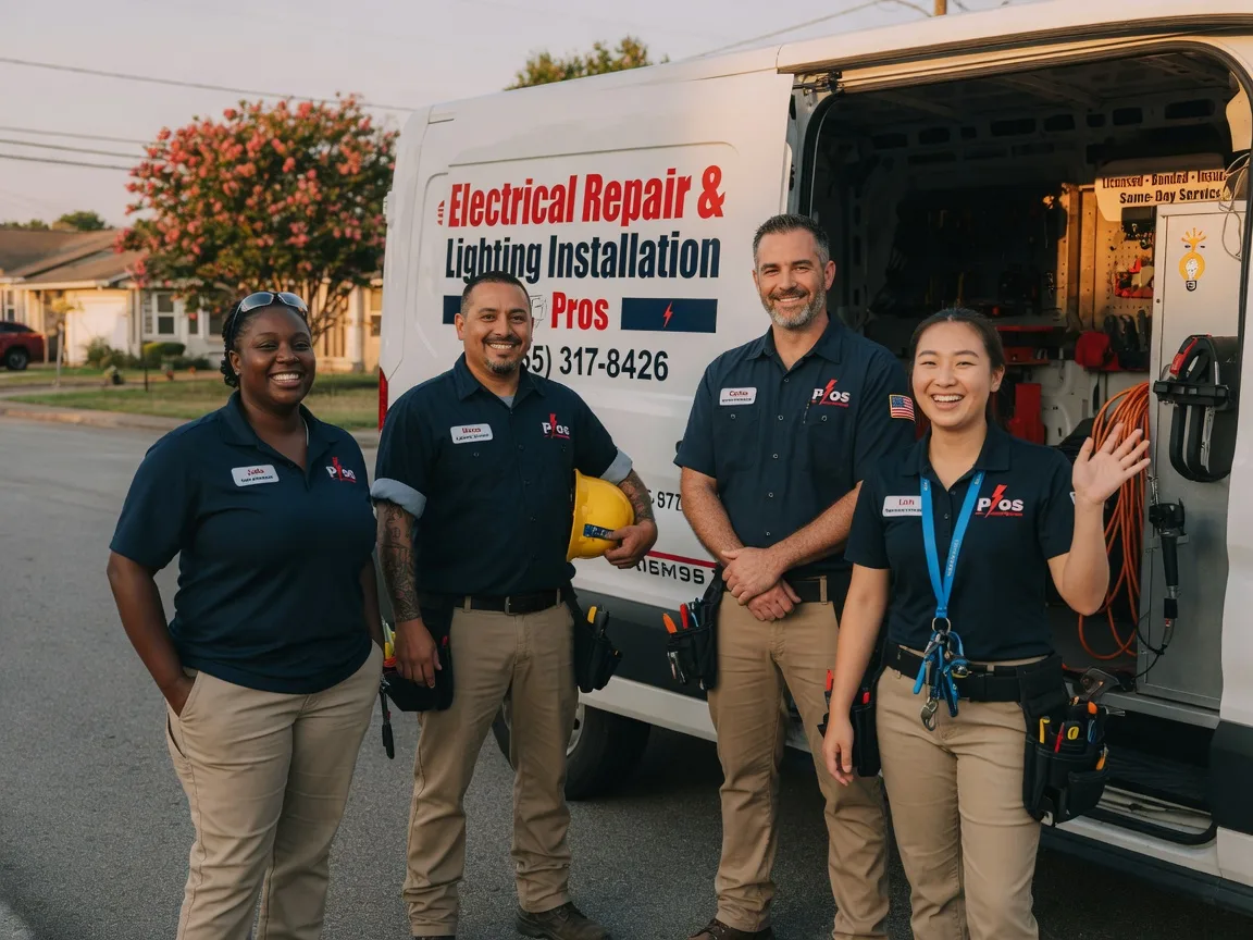 Licensed Electrician company in Rio Vista, TX